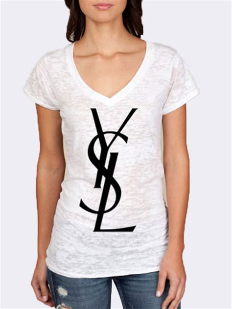 ysl white tank top|YSL shirts and tops.